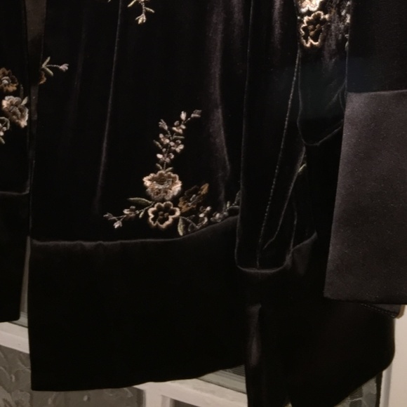 Dana Buchman Woman Embroidered Coat - Picture 3 of 5